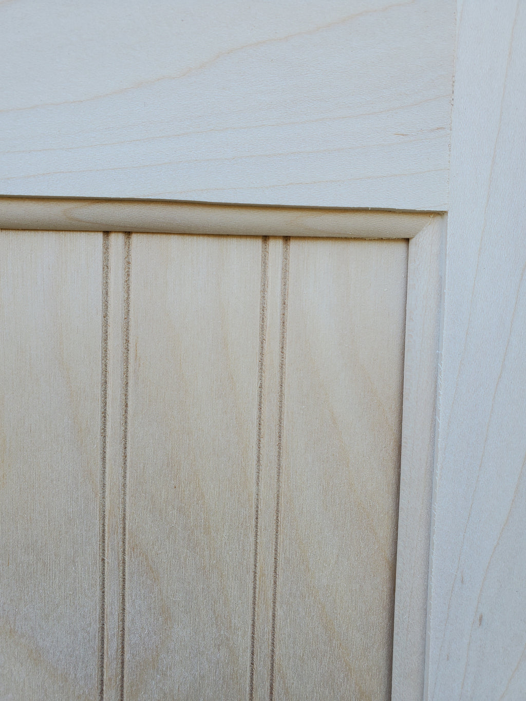 Cabinet Doors Classic Beadboard Style Maple  $ 18.00 square foot