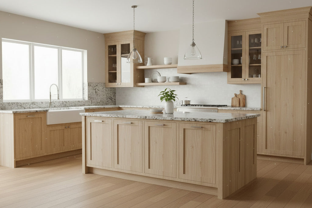 Cabinet Doors Poplar Shaker Glass Frame