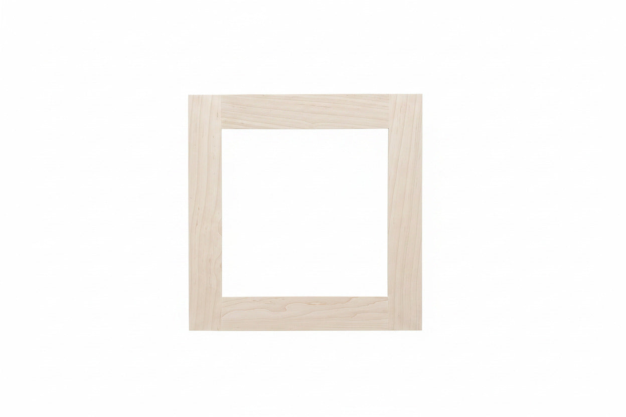 Cabinet Doors Poplar Shaker Glass Frame