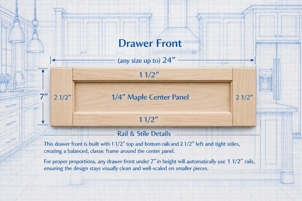 Custom Cabinet Doors Poplar Shaker