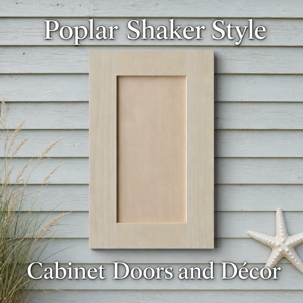 Shaker Cabinet Doors Made to Order Poplar