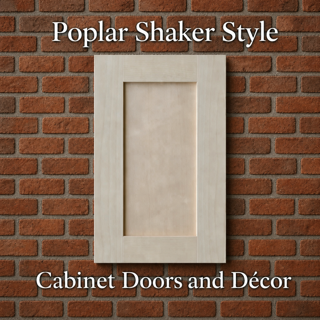 Custom Cabinet Doors Poplar Shaker