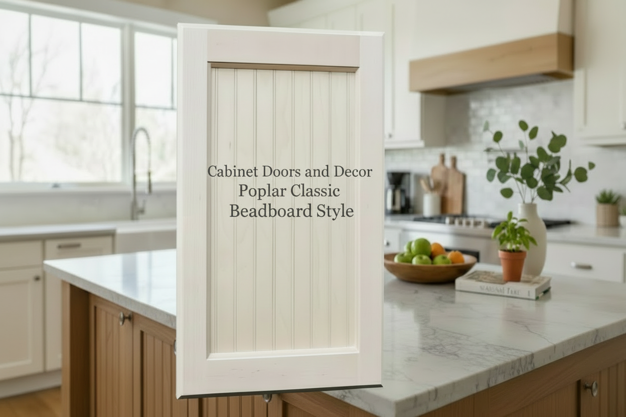 Cabinet Doors Classic Beadboard Style Maple  $ 18.00 square foot